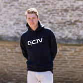 Felpa con cappuccio con logo Word GCN - nera